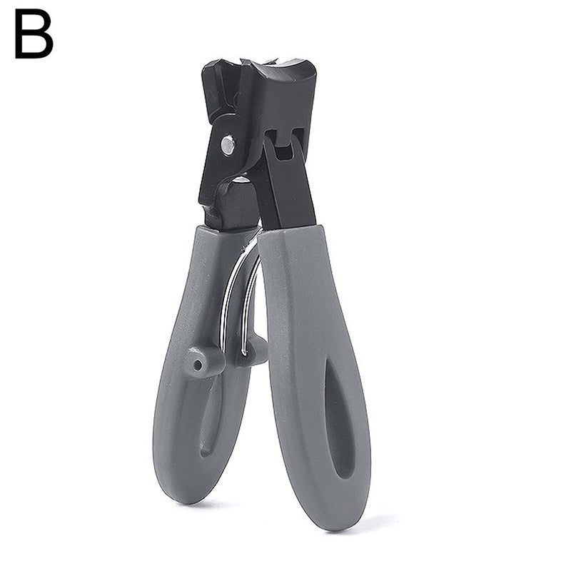Large stainless steel nail clippers, anti-splash nail clippers, portable nail clippers, manicure tools